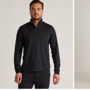 Quince Flowknit Performance Half-Zip medium NWT
